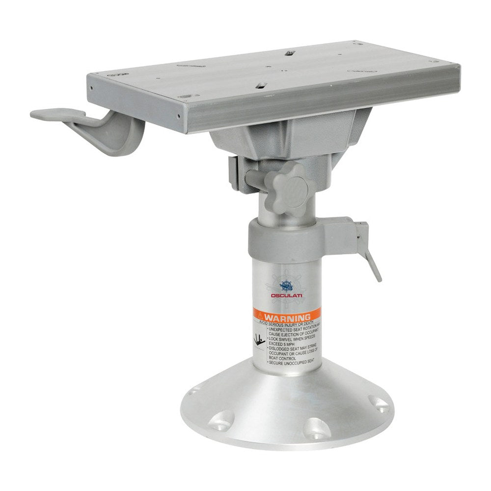 Base and column + seat support height 280/380 - foto originale Osculati Srl