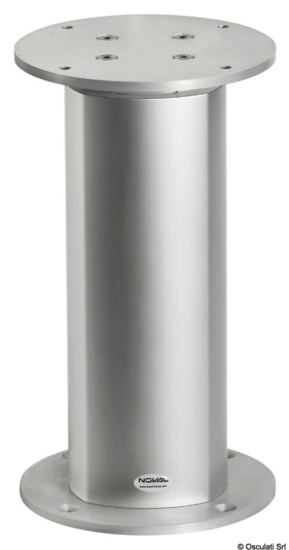 Noval Round aluminum pedestal 3-heights 12V - foto originale Osculati Srl