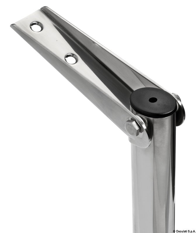 3-step telescopic ladder for platforms oval tubes - foto originale Osculati Srl
