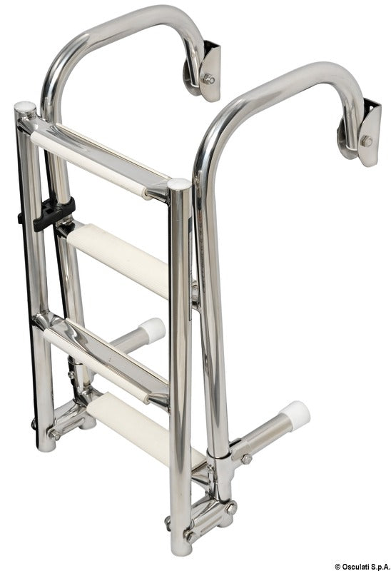 Foldable ladder arch mounting arms 4 steps - foto originale Osculati Srl