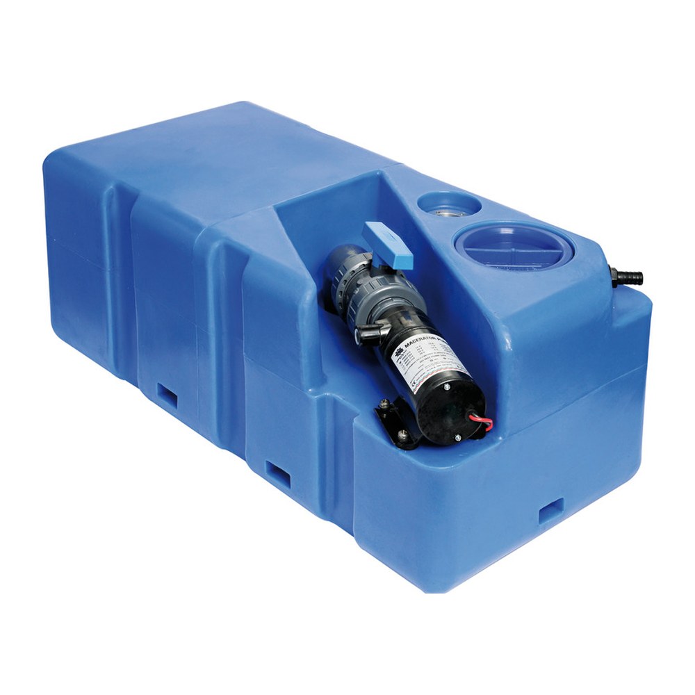 Waste water tank w/horizontal soaker 80 l 24 V - foto originale Osculati Srl