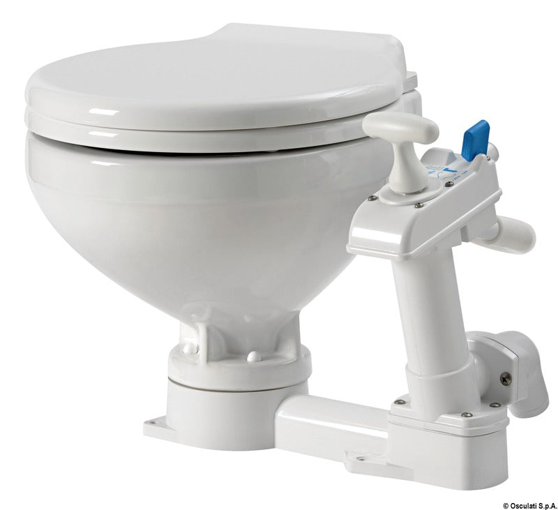 Super Compact manual toilet - foto originale Osculati Srl