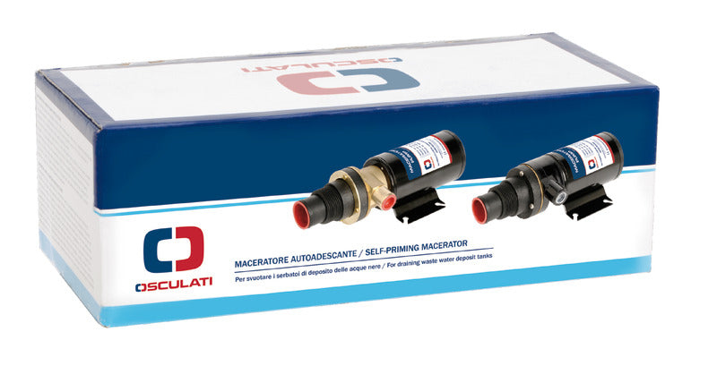 Self-priming macerator 24 V 43 l/min - foto originale Osculati Srl