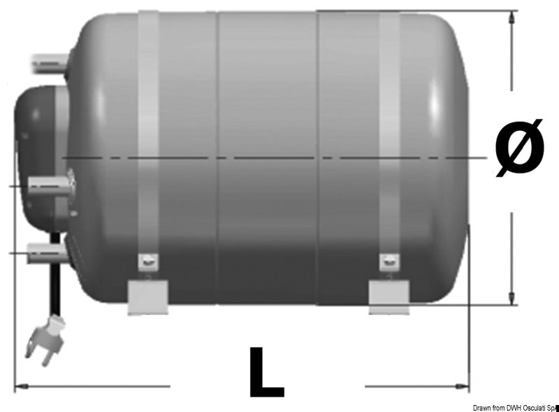 Indel - Isotherm Boiler SPA15 - foto originale Osculati Srl