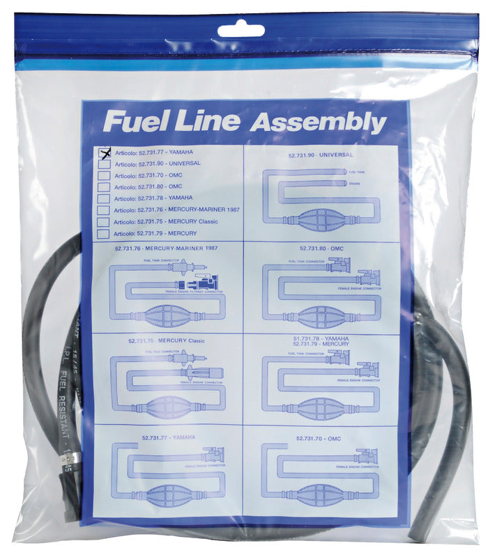 Fuel pipe w/OMC joint - foto originale Osculati Srl