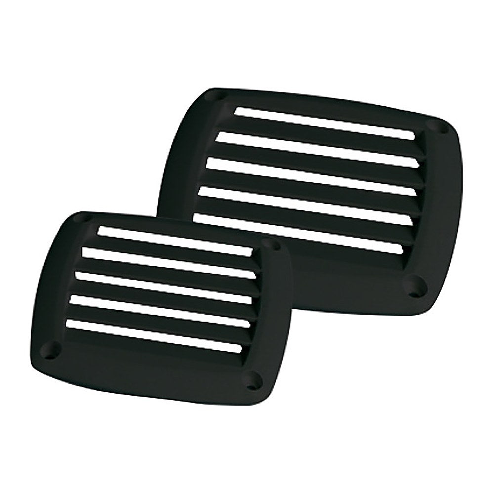 ABS air grid 125 x 125 mm black (pack of 10) - foto originale Osculati Srl