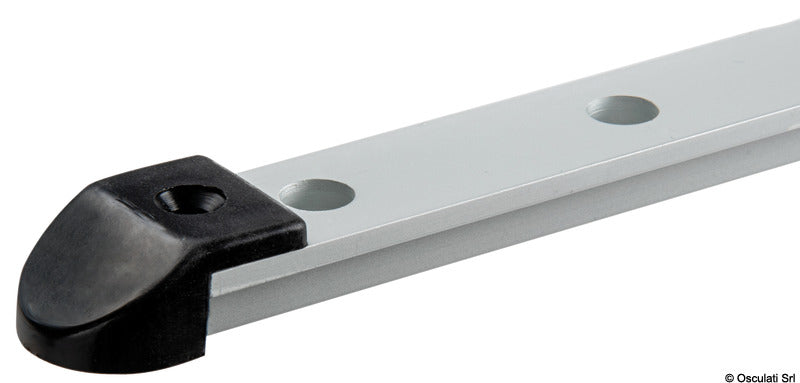 Anodised aluminium rail 25x4 mm (2m-bar) (pack of 2) - foto originale Osculati Srl