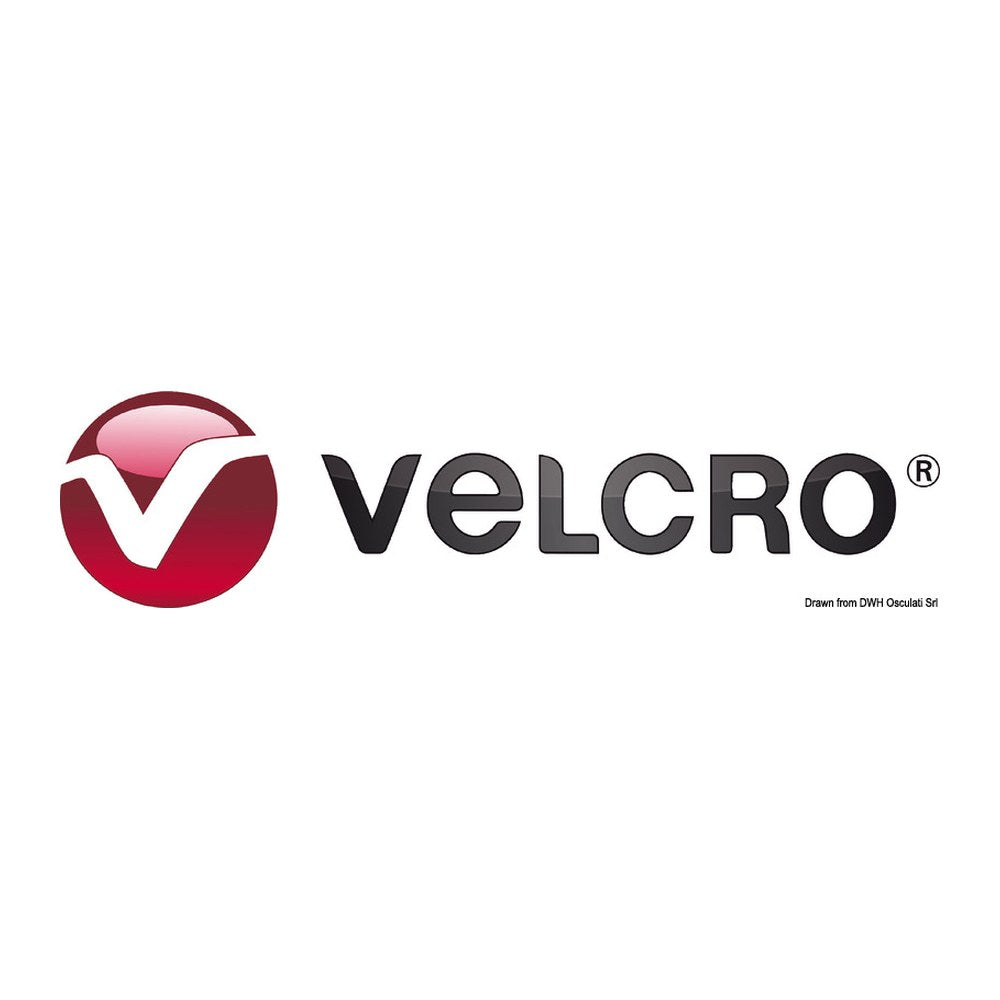 VELCRO® Brand GENERAL USE m 5 x 20 mm black - foto originale Osculati Srl