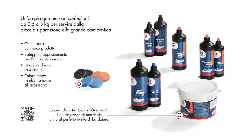 Osculati protective polish + wax 500 g - foto originale Osculati Srl