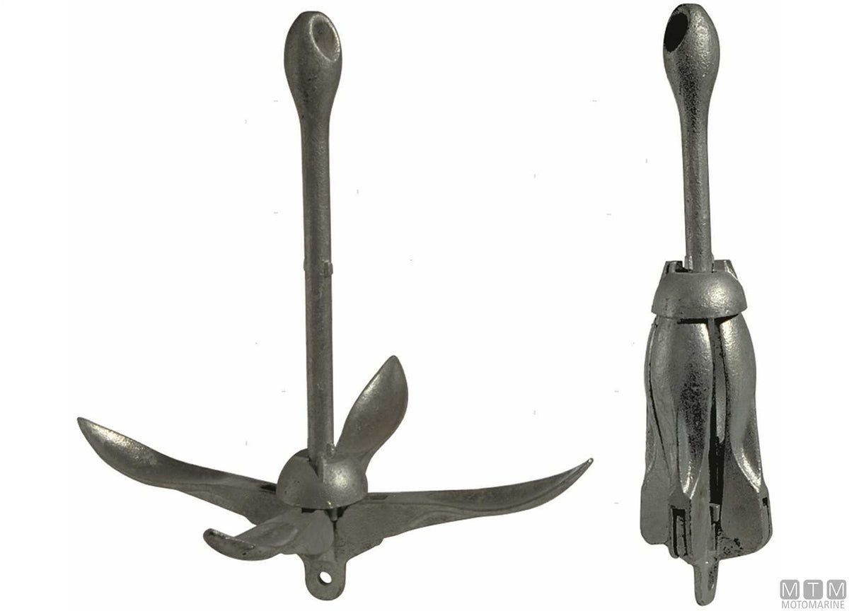 Umbrella anchor 1.5 kg hot-dip galvanized steel - original photo Motomarine Srl