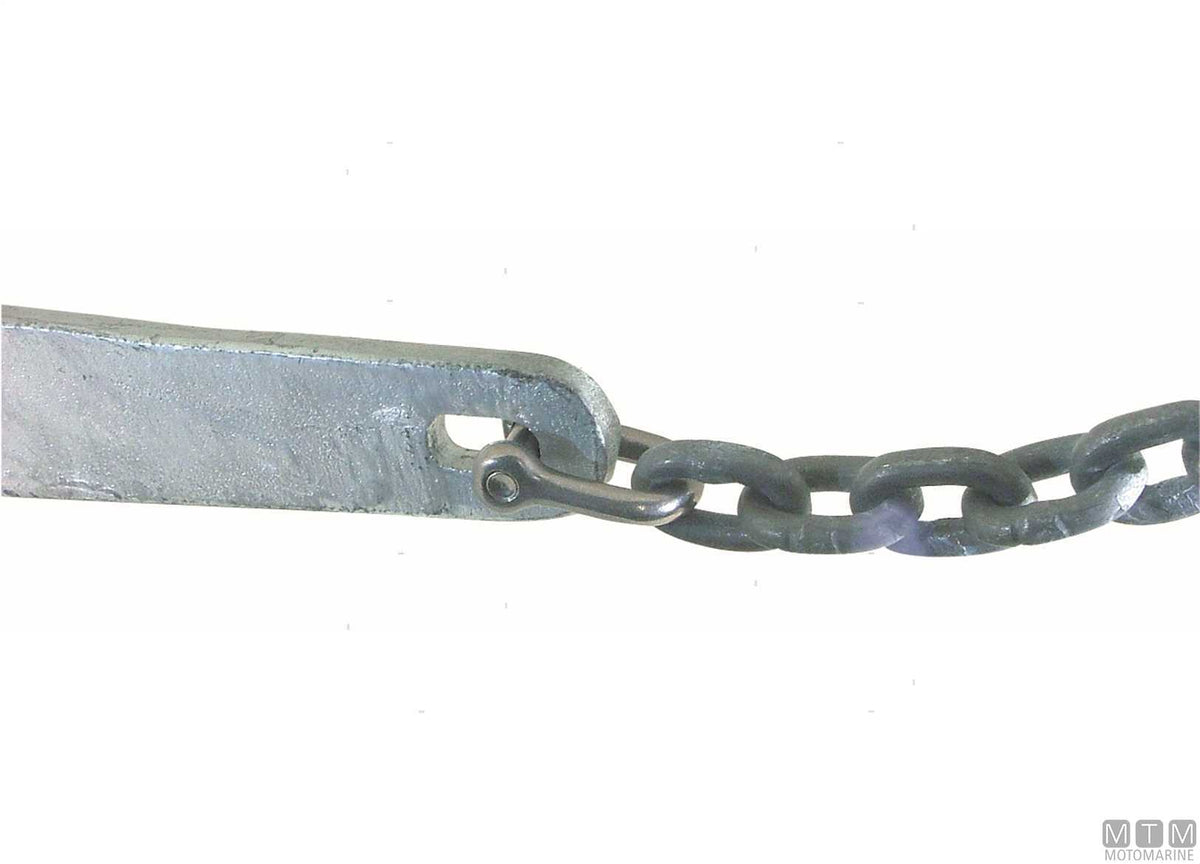 Screw pin shackle Ø6 mm stainless steel 316 - original photo Motomarine Srl