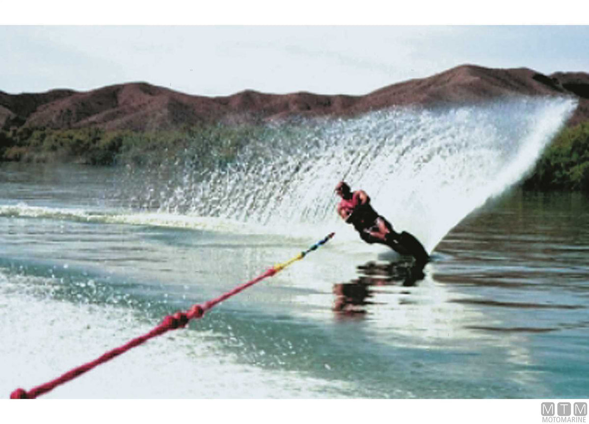 Water ski snap hook in AISI 316 stainless steel - original photo Motomarine Srl