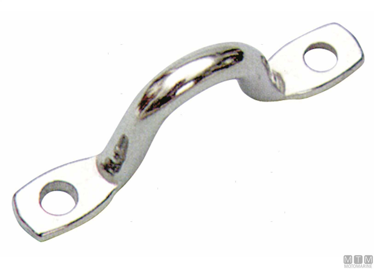 Stainless steel loop L51 mm Ø5 mm AISI 316 - original photo Motomarine Srl