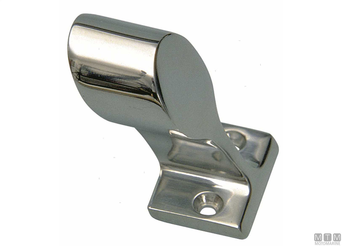 Right end support New Line D22 mm, stainless steel 316 - original photo Motomarine Srl