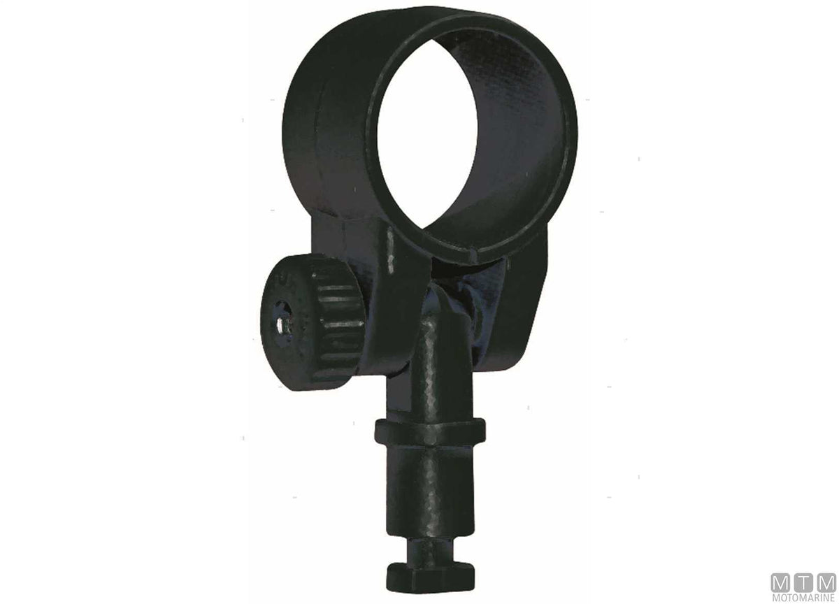 Clamp-on oarlock, 35 mm opening, black - original photo Motomarine Srl