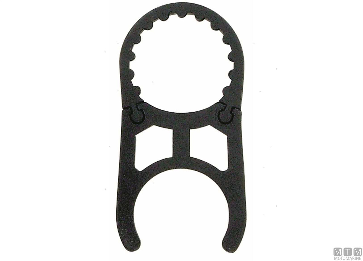 Ladder fixing clip Ø25 mm - original photo Motomarine Srl