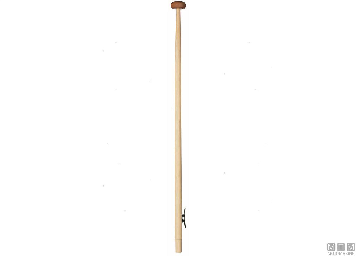 Lahna Pine flagpole H1250 mm in Finnish pine - original photo Motomarine Srl