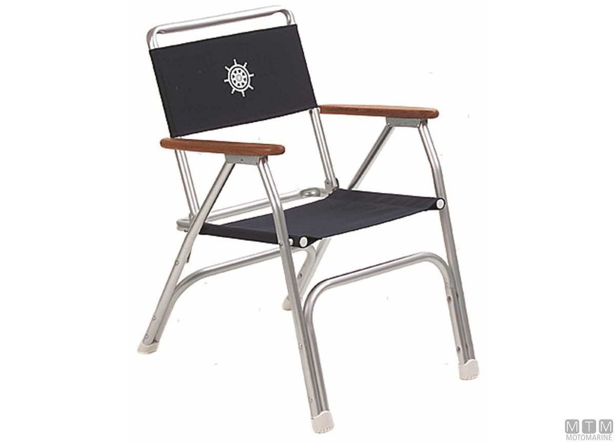 Forma Marathon M100 armchair, white, aluminium - original photo Motomarine Srl