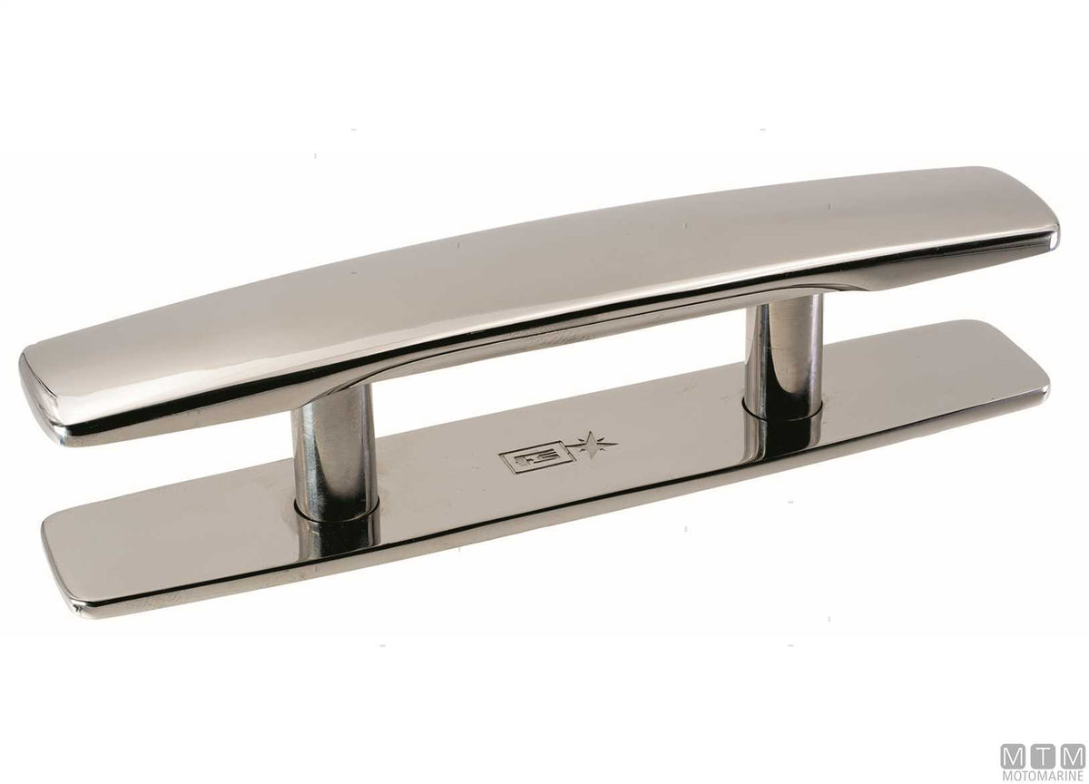 Retractable cleat F-Line 350 mm in AISI 316 stainless steel - original photo Motomarine Srl