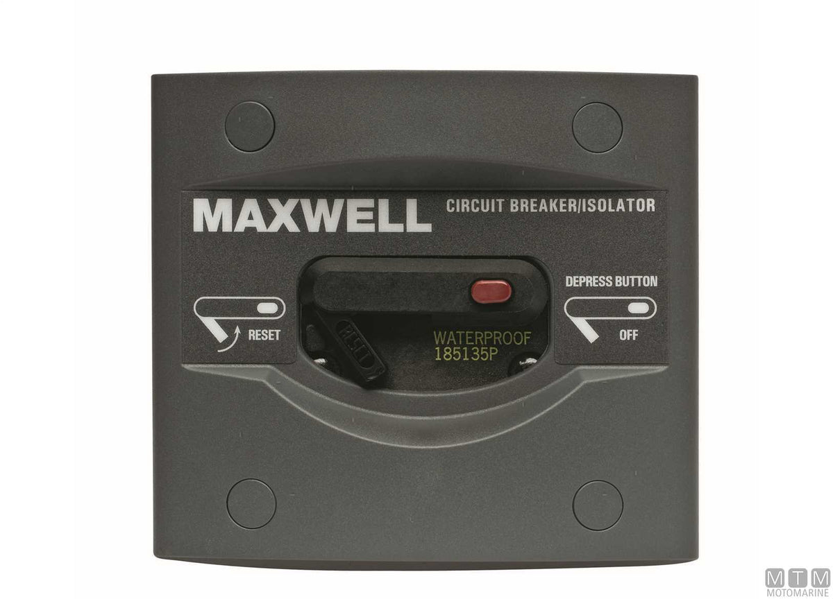 Maxwell circuit breaker 70 A - original photo Motomarine Srl