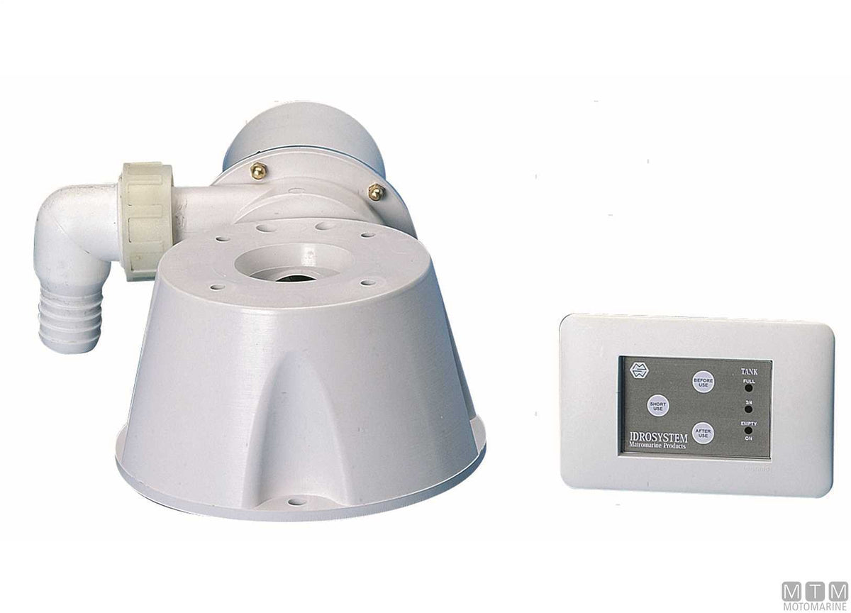 Ocean vacuum toilet macerator pump kit 24V - original photo Motomarine Srl