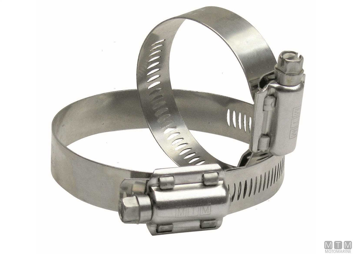 Hi Torque hose clamp 84-108 stainless steel - original photo Motomarine Srl