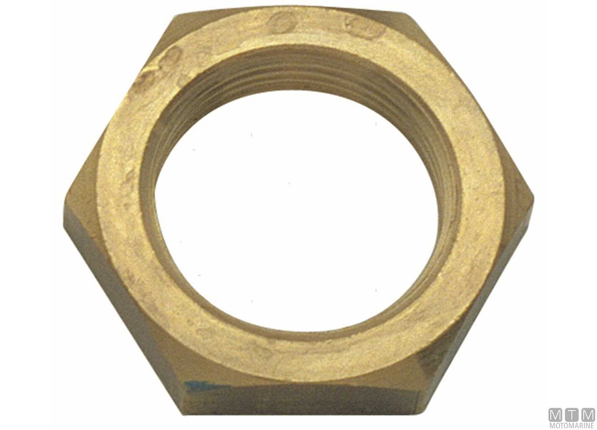Hex nut 1"1/2 brass - original photo Motomarine Srl