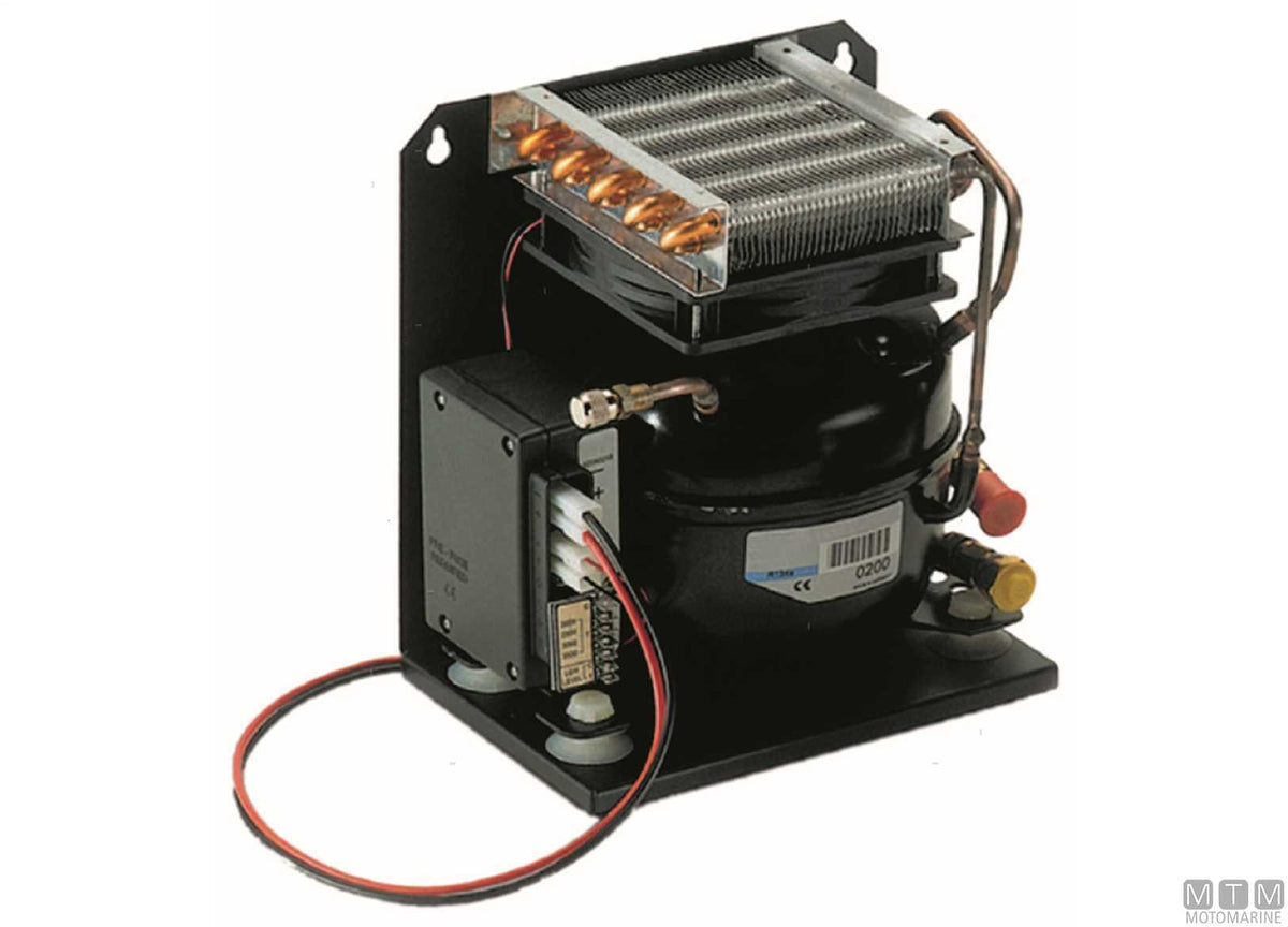 Danfoss ND35-VRV compressor, vertical - original photo Motomarine Srl