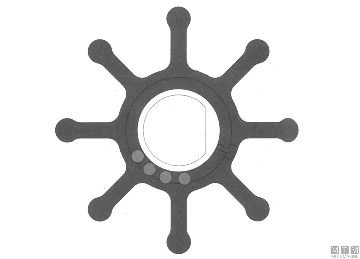 Johnson impeller 09-703P-1 - original photo Motomarine Srl