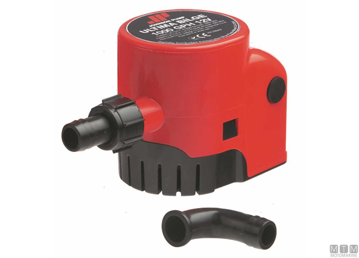 Automatic bilge pump Johnson Ultima 600GPH 12 V - original photo Motomarine Srl
