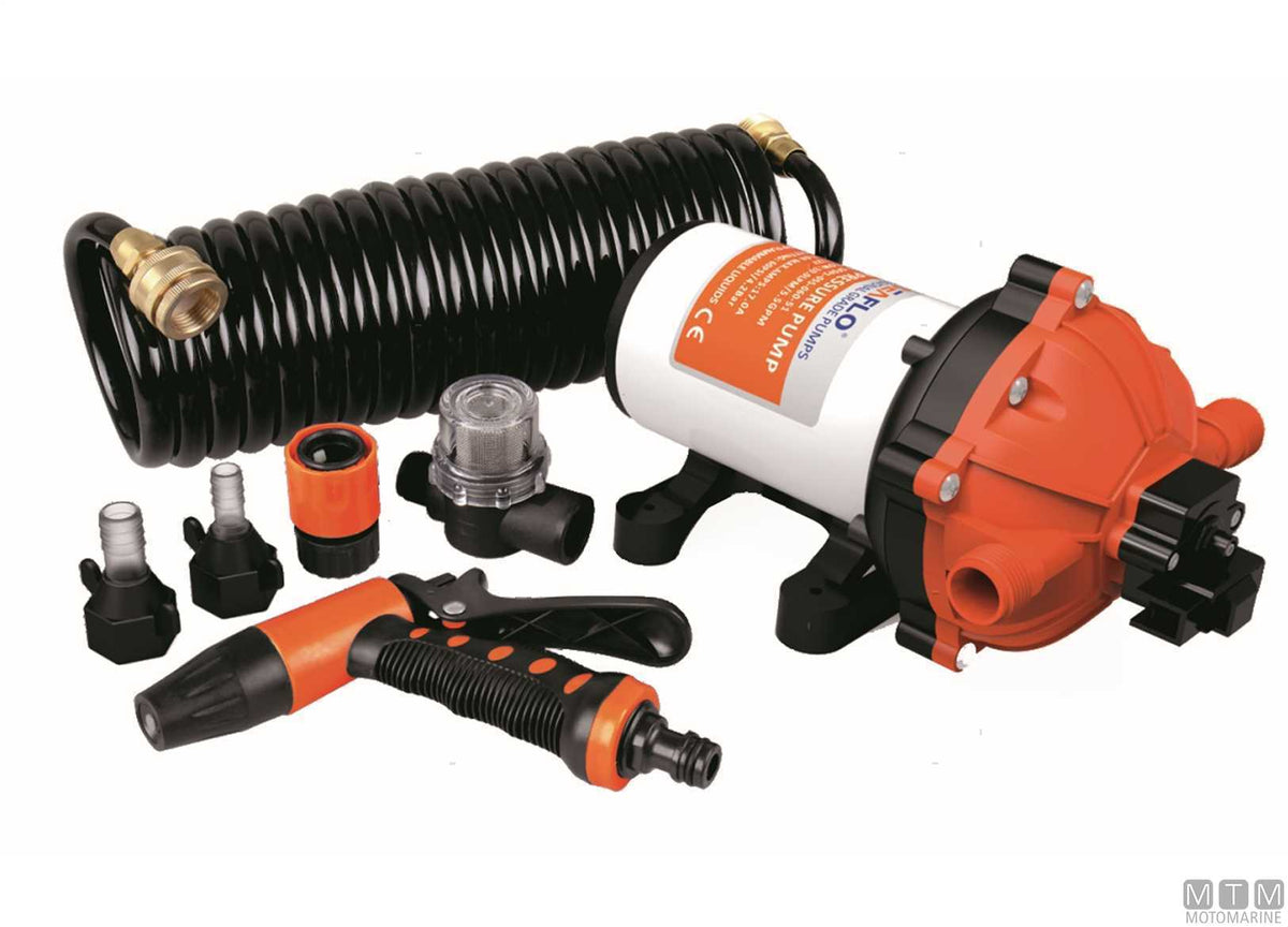 Seaflo series 33 11.3 L/min 12V wash-down pump kit - original photo Motomarine Srl