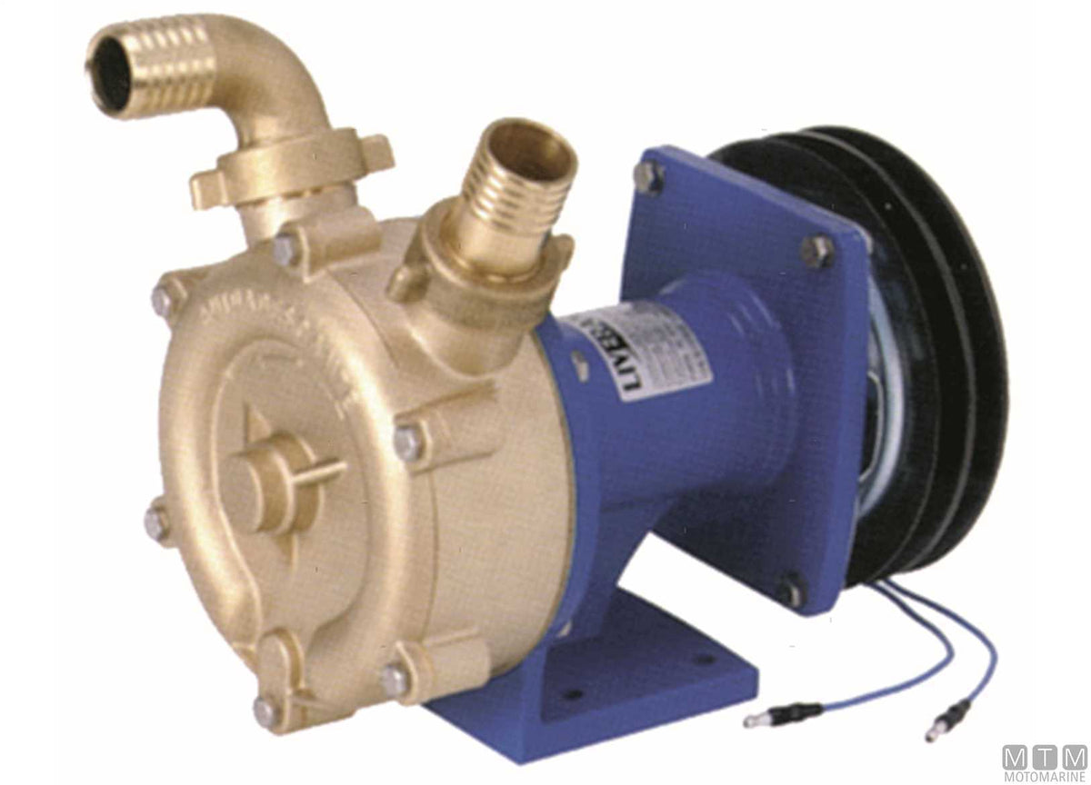 Mautic M 75 L/min 12V water pump with magnetic clutch - original photo Motomarine Srl