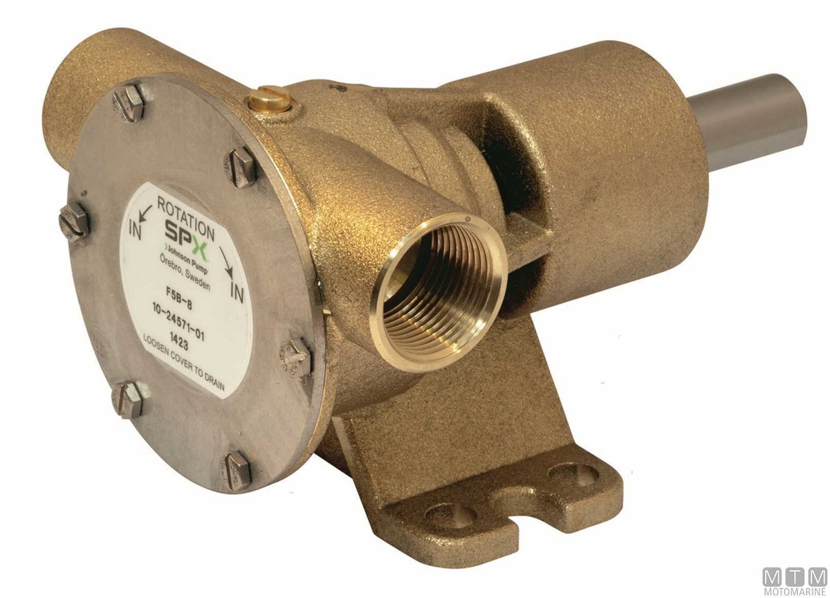 Johnson F5B-8 cooling water pump, lip seal - original photo Motomarine Srl