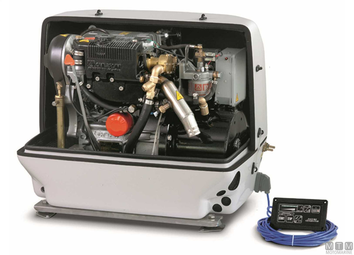Generator VTE Paguro 6000 5 kW - original photo Motomarine Srl