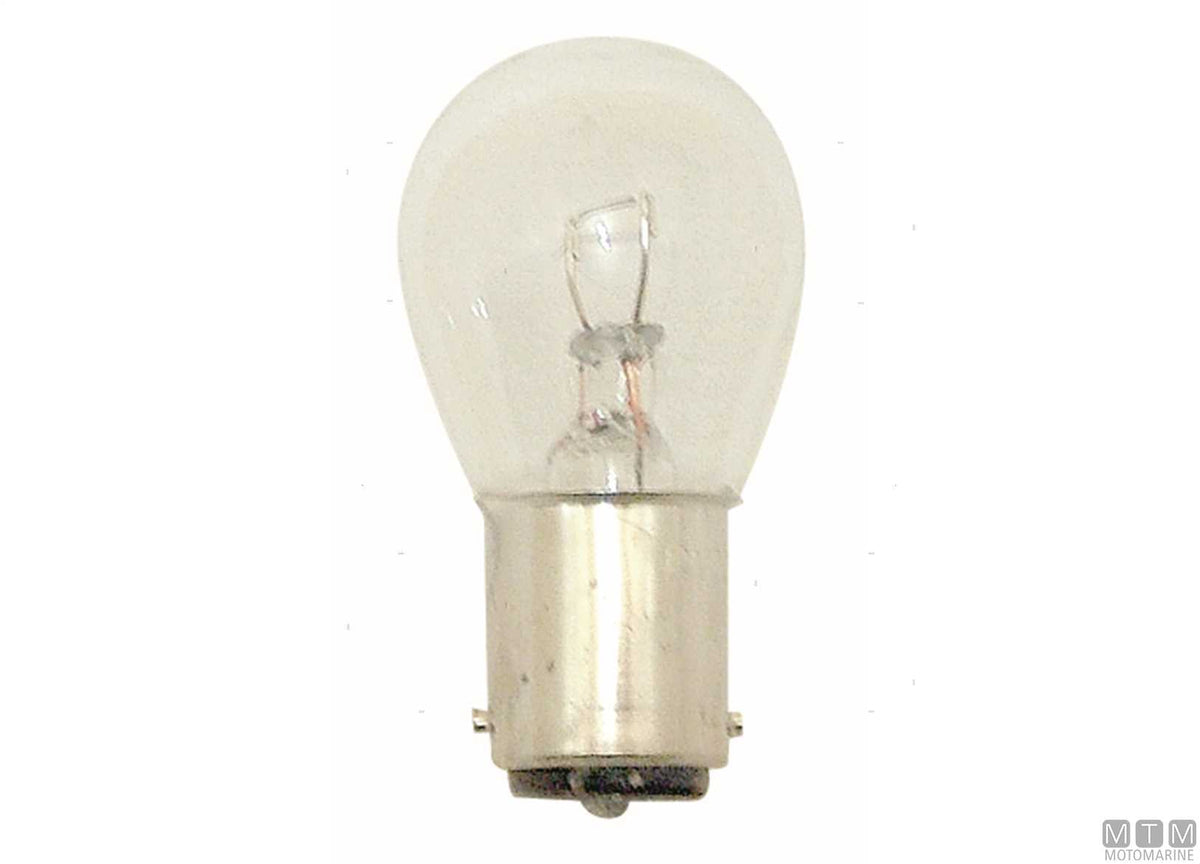 Bipolar bulb BA15D 24V 15W - original photo Motomarine Srl