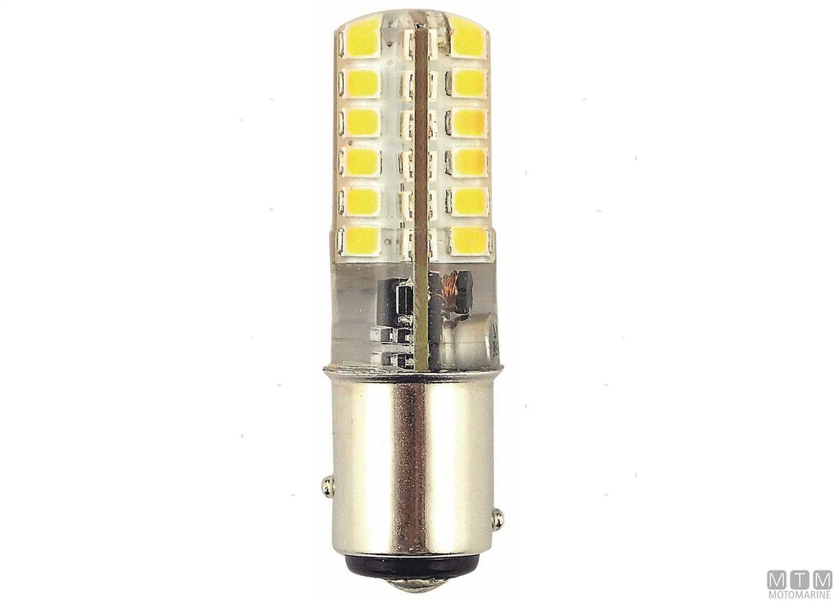 LED lamp BAY15D gel 200 lm 3W 12/24V - original photo Motomarine Srl