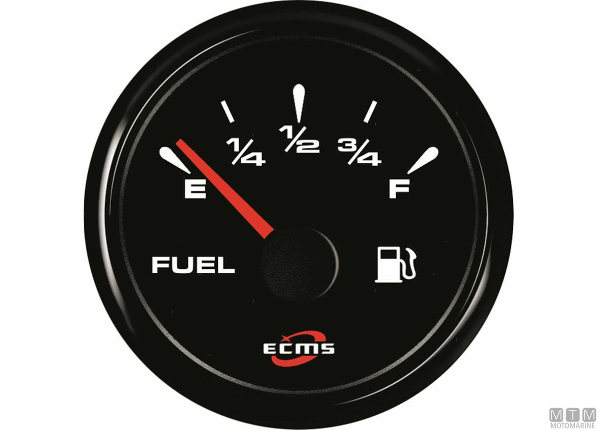 Pressure gauge 10 bar All Black - original photo Motomarine Srl