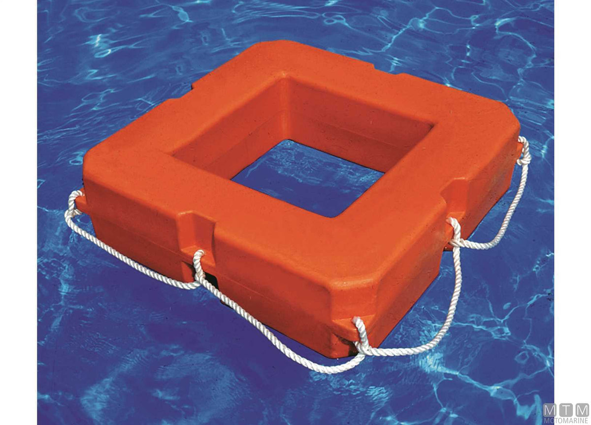 Rigid liferaft 1000x1000mm 12-person - original photo Motomarine Srl