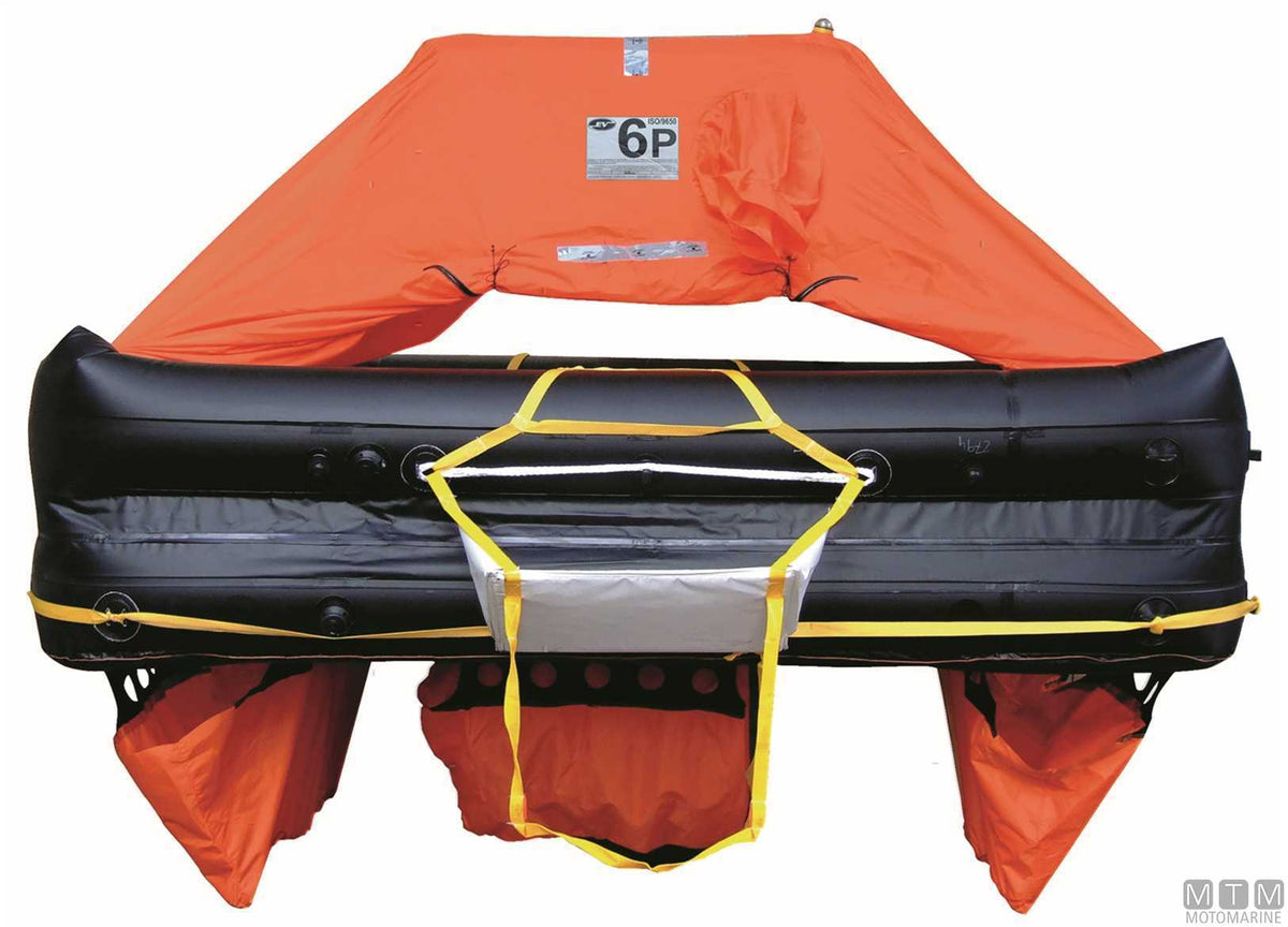 EV Oceandry 9650 Bag Italia liferaft, valise, 6-person - original photo Motomarine Srl