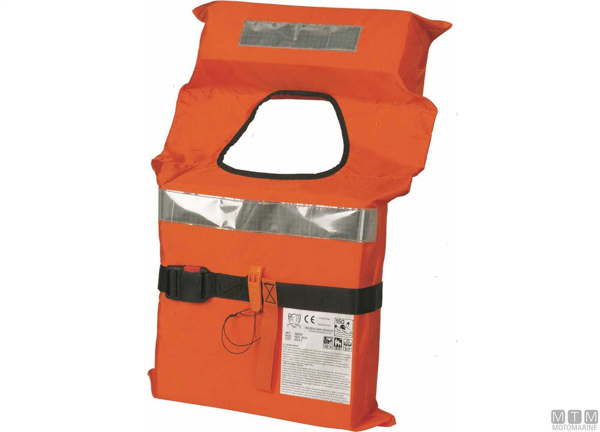 ISO EN 150N certified lifebelt 15-40 kg - original photo Motomarine Srl