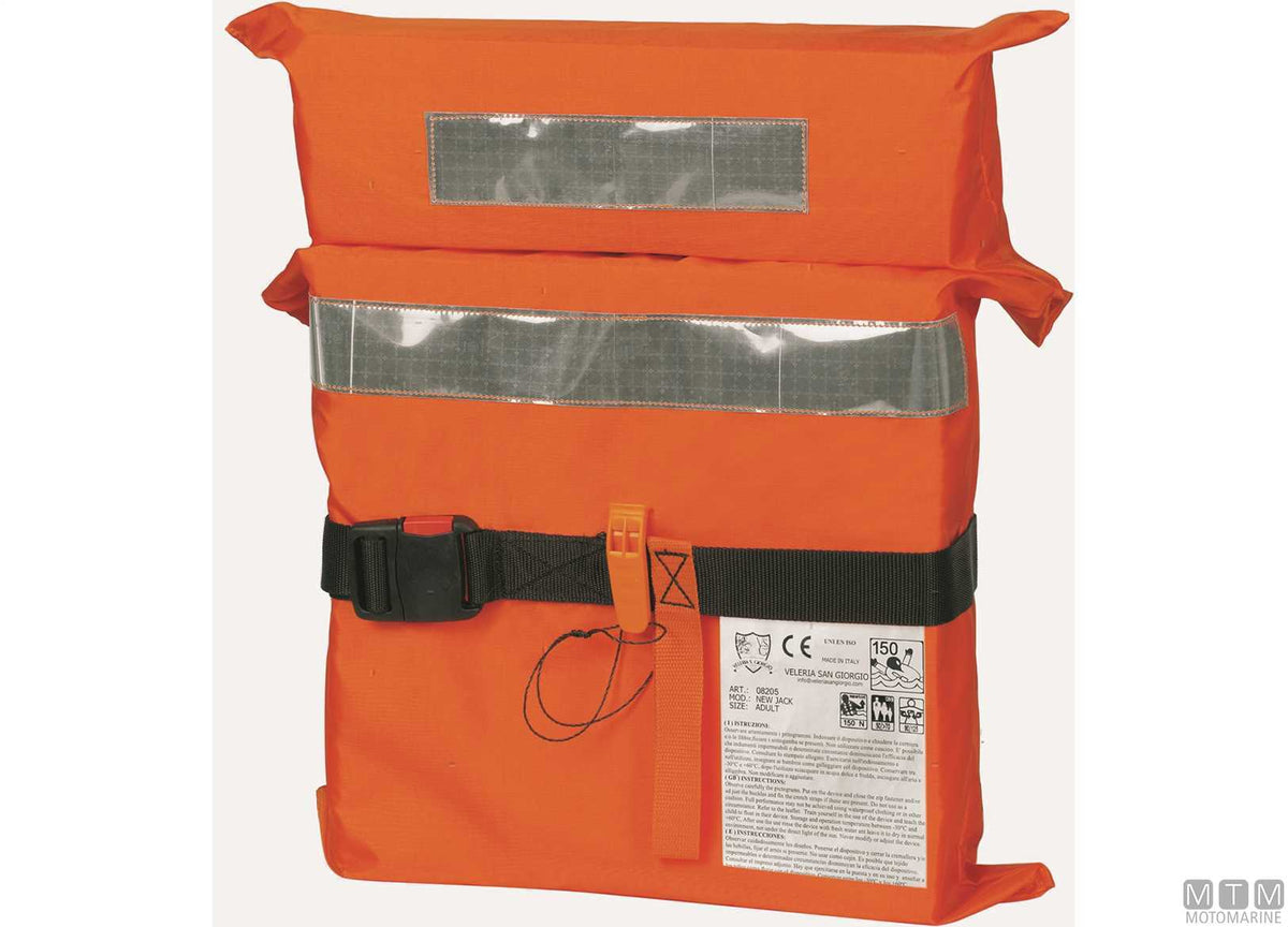ISO EN 150N certified lifebelt 15-40 kg - original photo Motomarine Srl