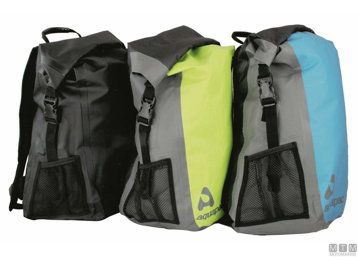 Aquapac Daysack 28 L waterproof backpack lime - original photo Motomarine Srl