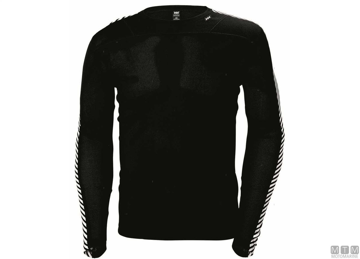 H/H Lifa Crew 998 shirt black L - original photo Motomarine Srl