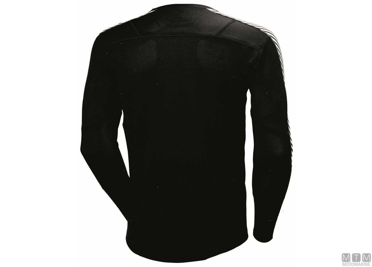H/H Lifa Crew 998 shirt black L - original photo Motomarine Srl