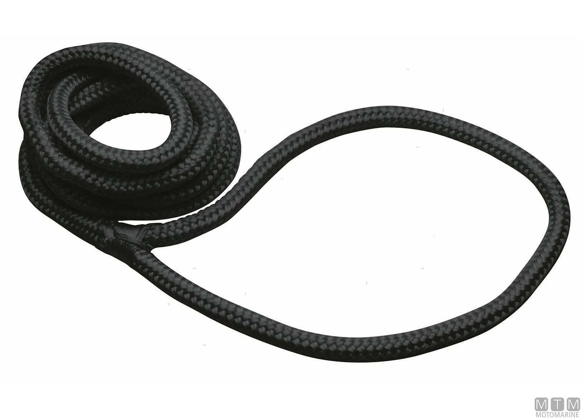 Braided fender line with eye white (pack of 2) Ø12 mm x 2 m - original photo Motomarine Srl