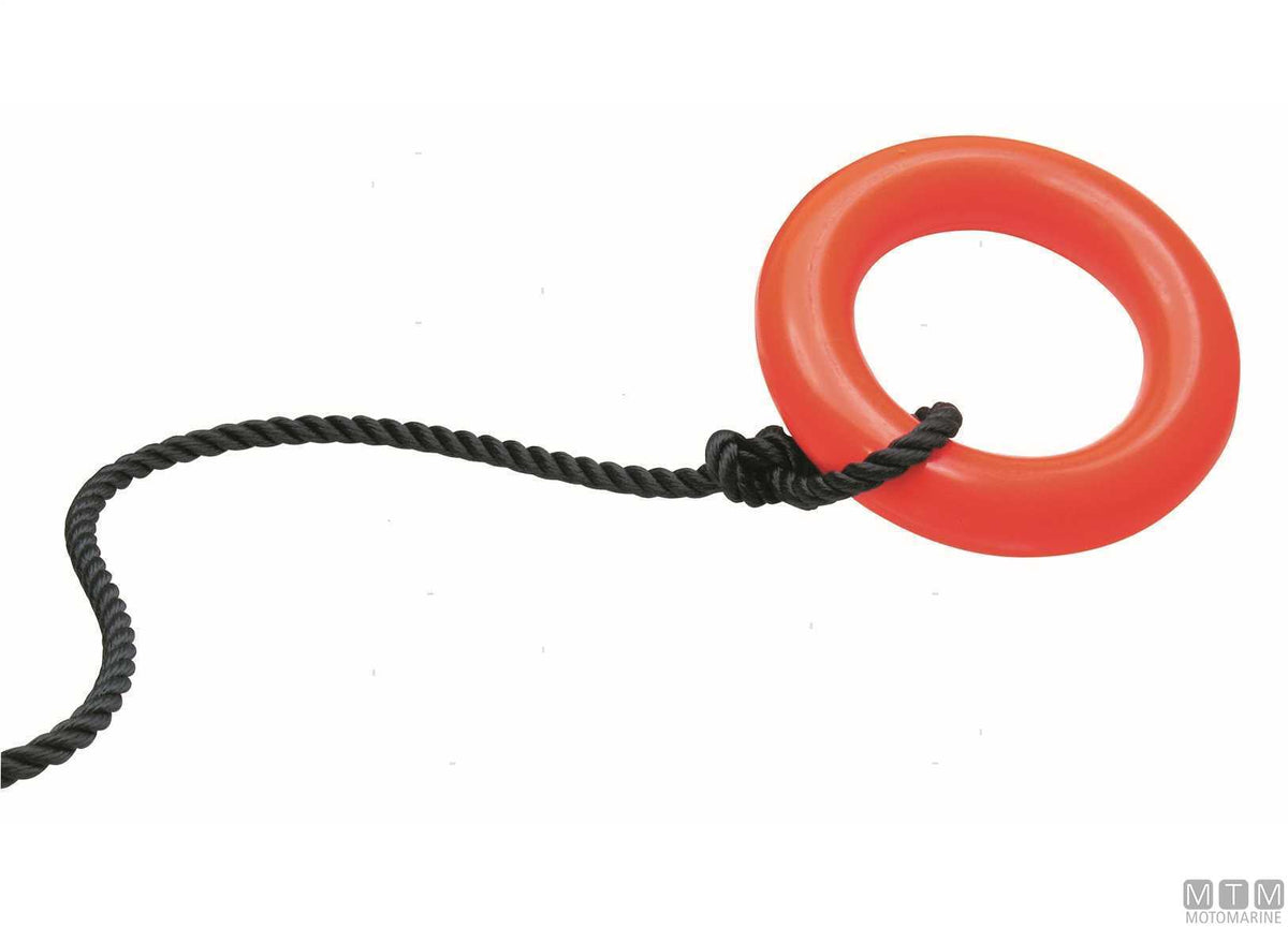 Weighted PVC heaving line ring Ø180 mm - original photo Motomarine Srl