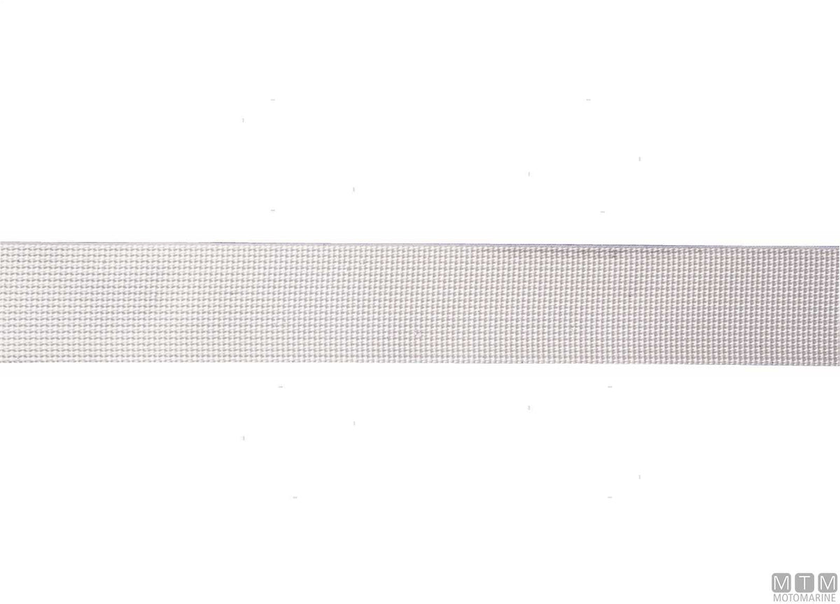 White polypropylene webbing roll, 40 mm, 50 m - original photo Motomarine Srl