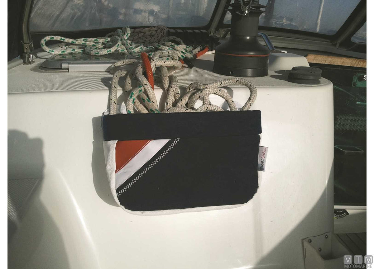 Navishell S rope bag grey - original photo Motomarine Srl