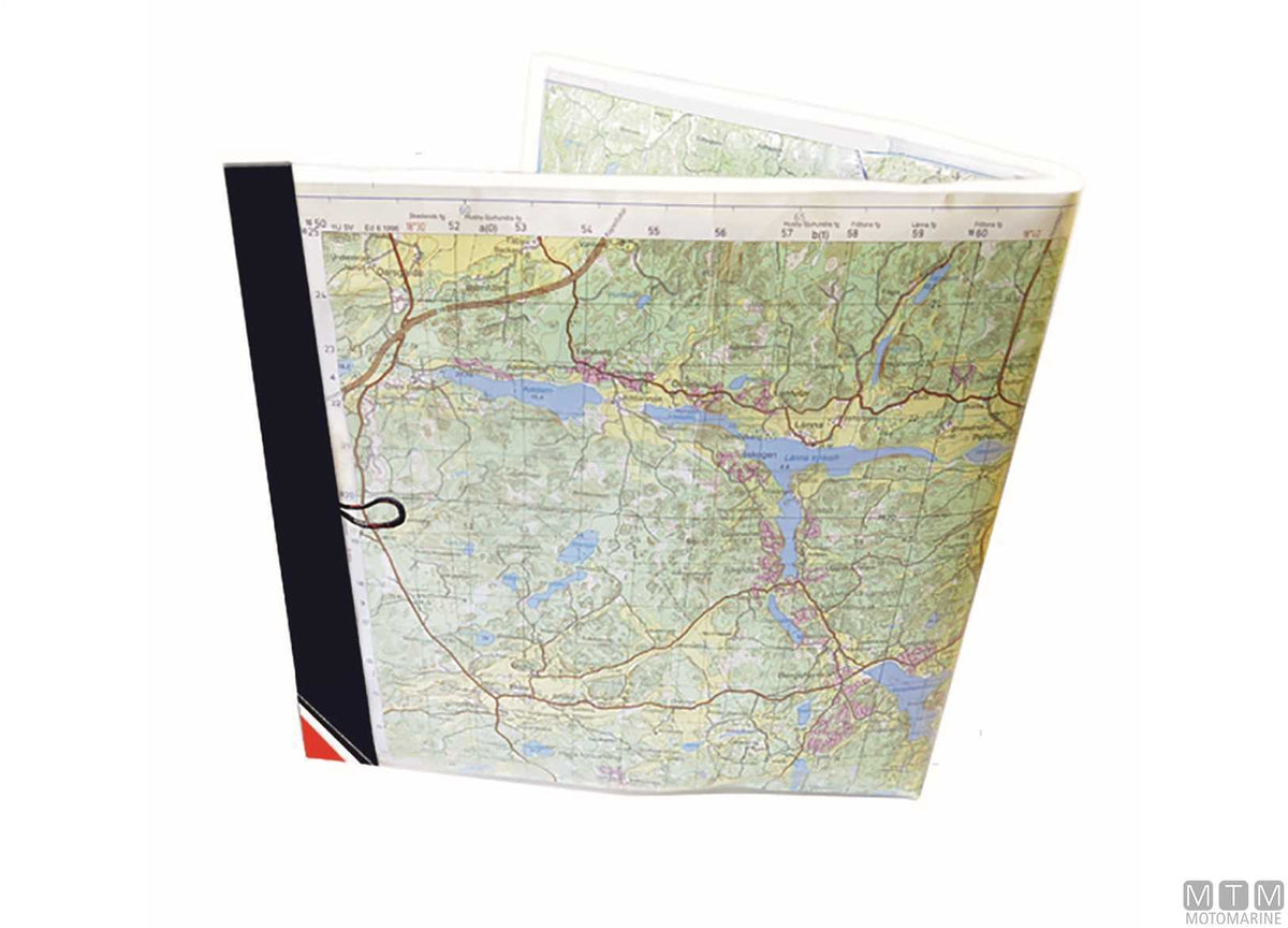 Navishell nautical chart bag grey - original photo Motomarine Srl