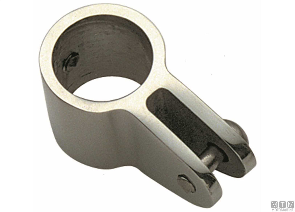 Stainless steel T-joint for bimini tops, Ø20 mm - original photo Motomarine Srl